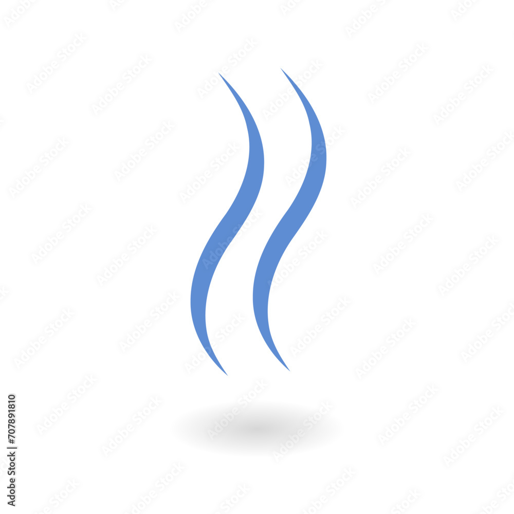 Perfume scent or aroma simple logo Perfume scent or aroma simple logo