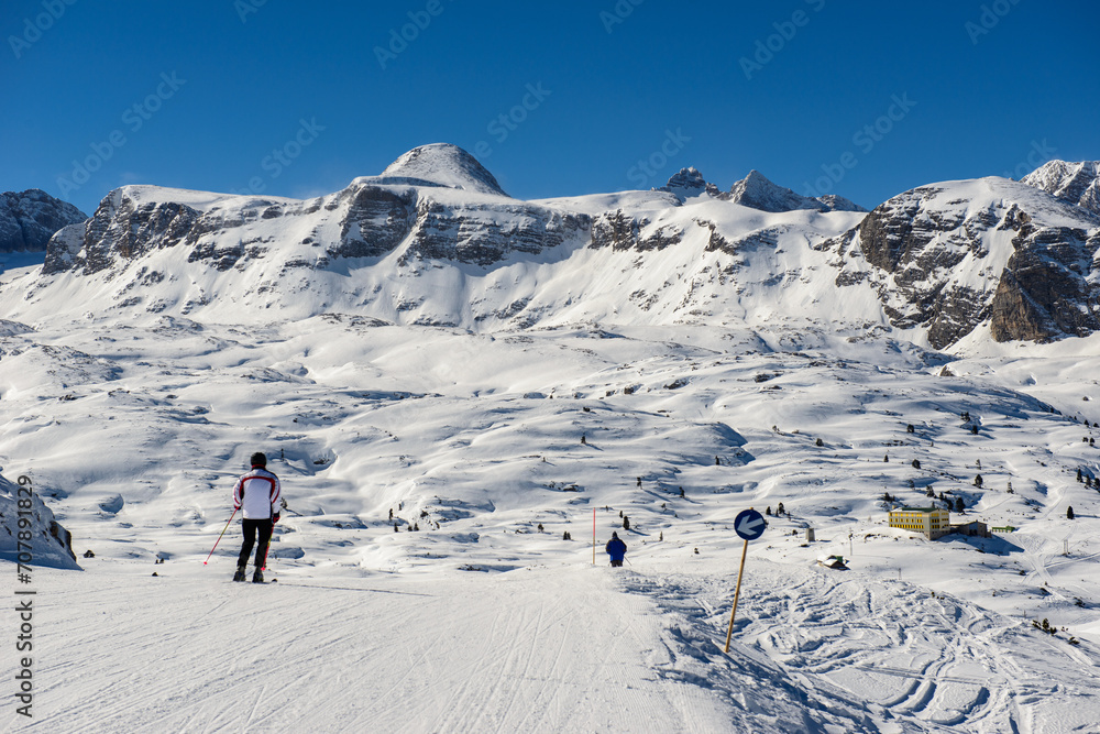 Skiläufer am Krippenstein | Salzkammergut