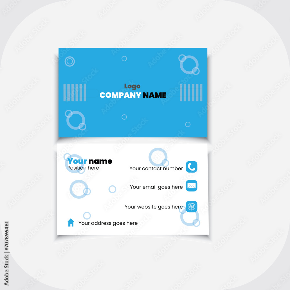 Modern business card Modern business card