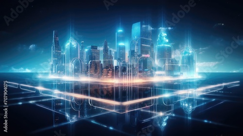 Smart City Hologram