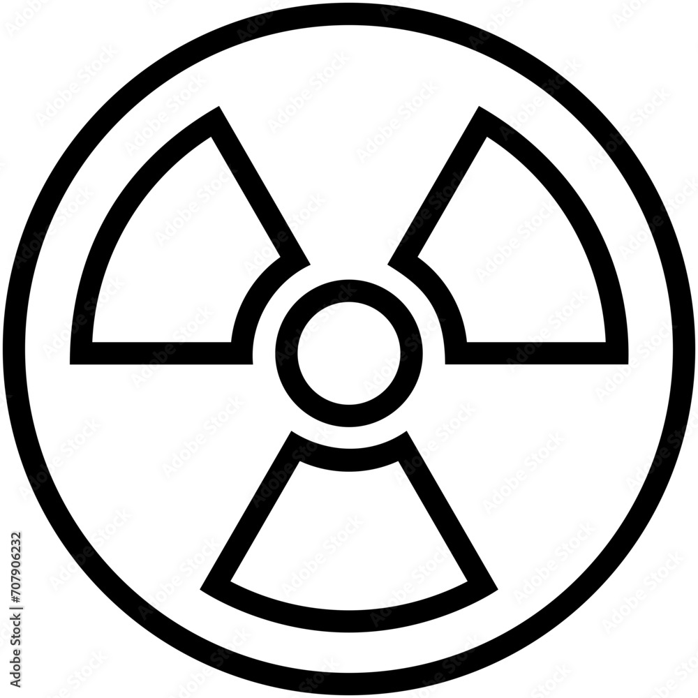 Fototapeta premium Toxic Vector Icon