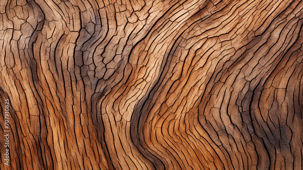Naklejka premium Brown Tree Bark Texture