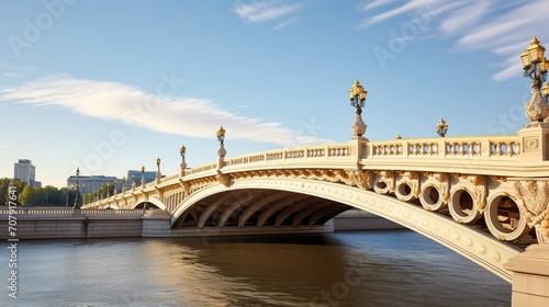 Elegant arched bridge
