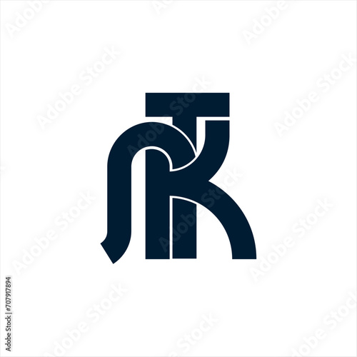 NKT letter logo vector design, NKT simple and modern logo. NKT luxurious alphabet design photo