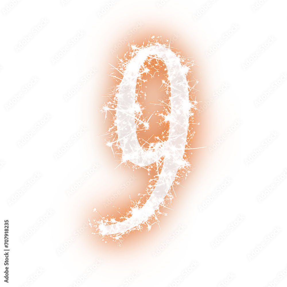 png sparkle fire number nine on transparent or clear background png sparkle fire number nine on transparent or clear background