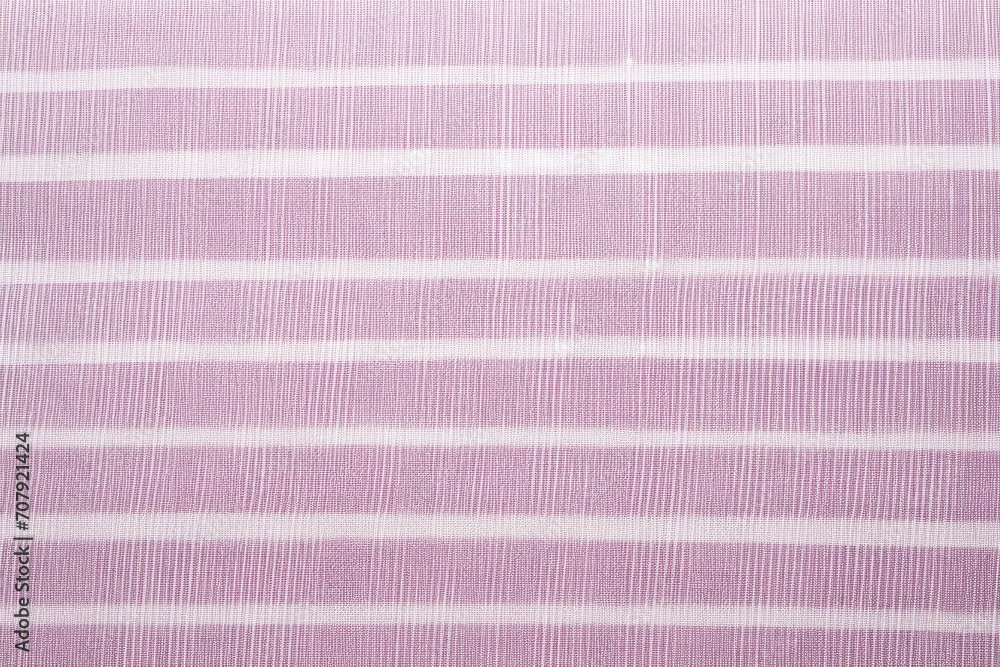 Natural soft cotton fabric with a subtle stripe pattern, used as a table napkin against a plain backdrop. Natural soft cotton fabric with a subtle stripe pattern, used as a table napkin against a plain backdrop.