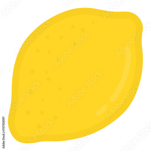 illustration of an lemon