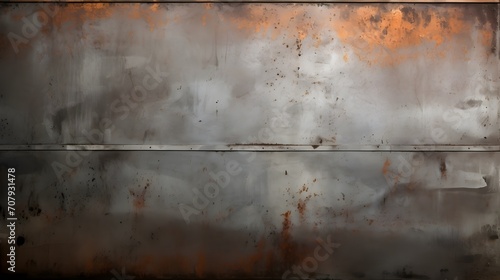 big old steel metallic background