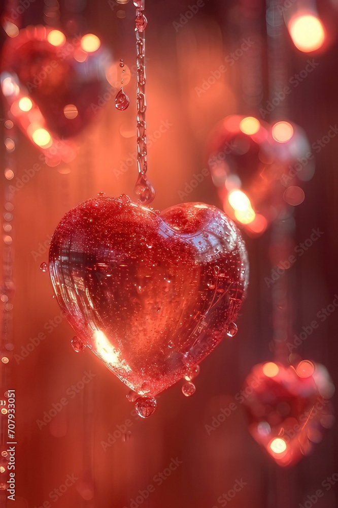 Delightful 3D Rendering of a Joyful Heart for Valentine's Day
Delightful 3D Rendering of a Joyful Heart for Valentine's Day