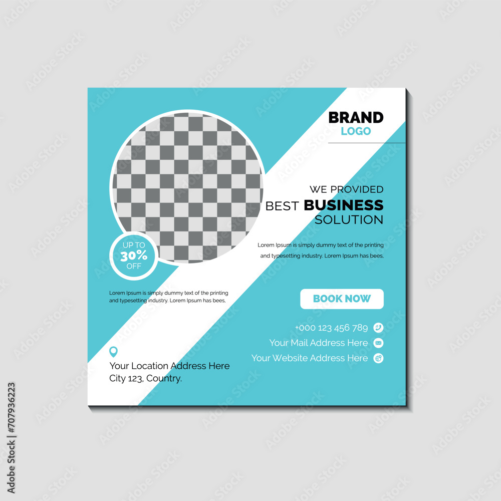 Corporate Social Media Post Design Templates Corporate Social Media Post Design Templates