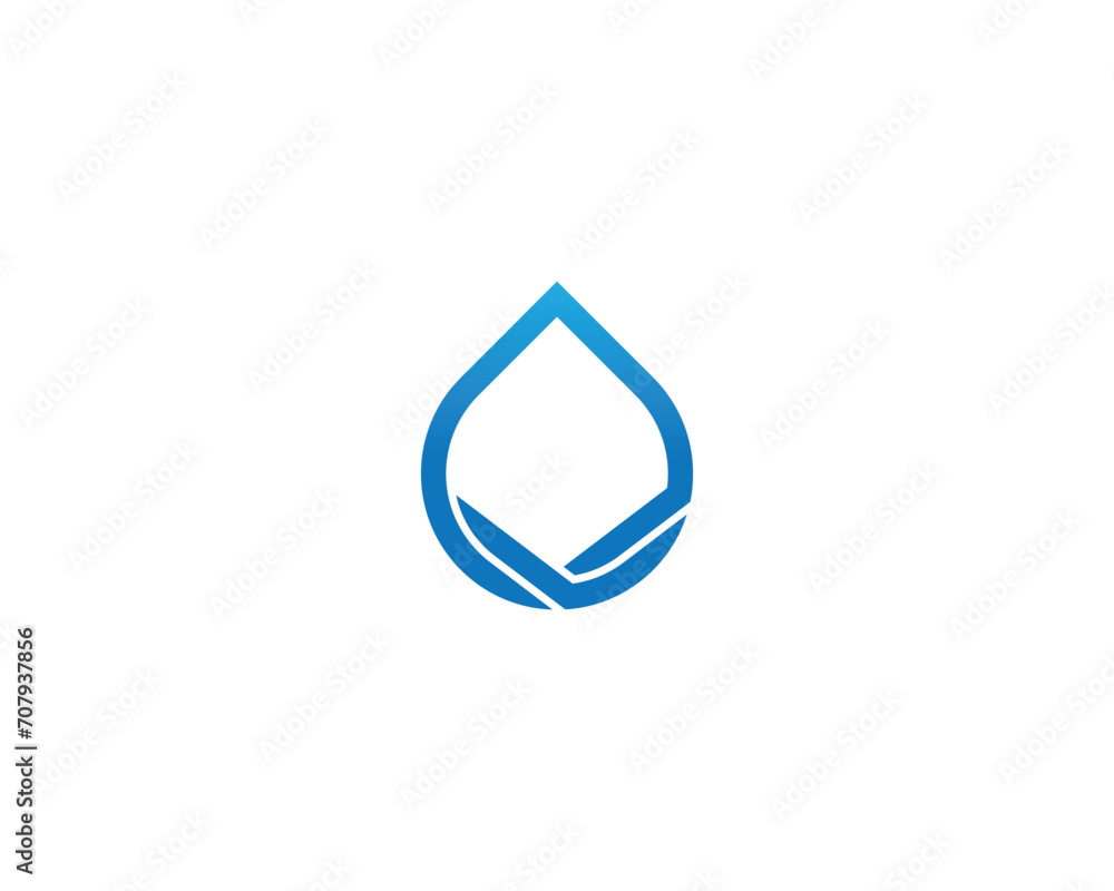 Water Drop Logo Concept icon sign symbol Element Design. Aqua, Mineral Oil, Droplet Logotype. Vector illustration template Water Drop Logo Concept icon sign symbol Element Design. Aqua, Mineral Oil, Droplet Logotype. Vector illustration template