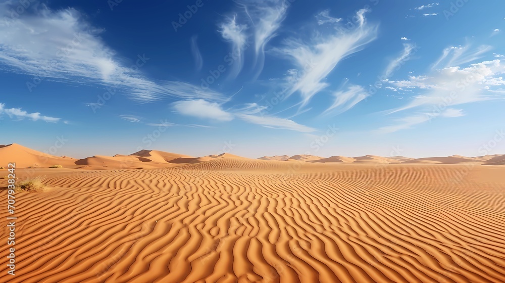 A desert mirage shimmering on the horizon, its rippling lines blurring the boundaries between reality and illusion. A desert mirage shimmering on the horizon, its rippling lines blurring the boundaries between reality and illusion.