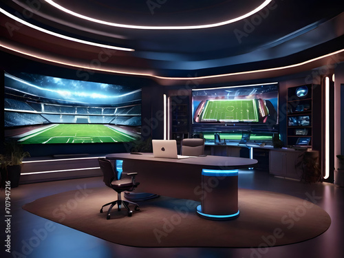 Football Broadcast Studio