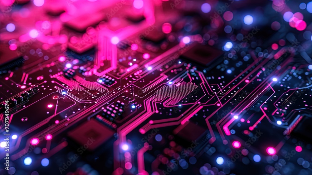Circuit board background. Electronic computer hardware technology, ai generative Circuit board background. Electronic computer hardware technology, ai generative