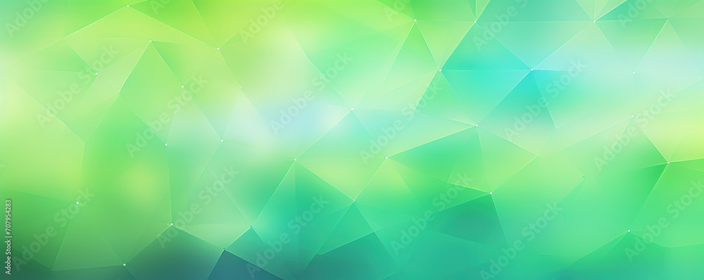 Lime gradient background with hologram effect