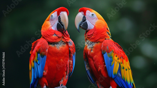 Red  blue and yellow macaw © Fabiojr