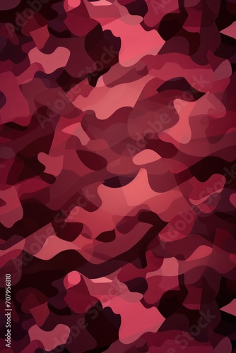 Maroon camouflage pattern design poster background