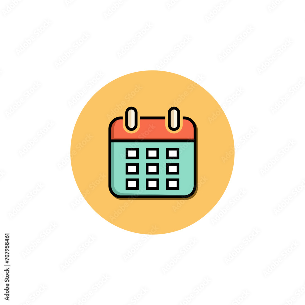 a calendar minimal outline icon on white background 05 a calendar minimal outline icon on white background 05