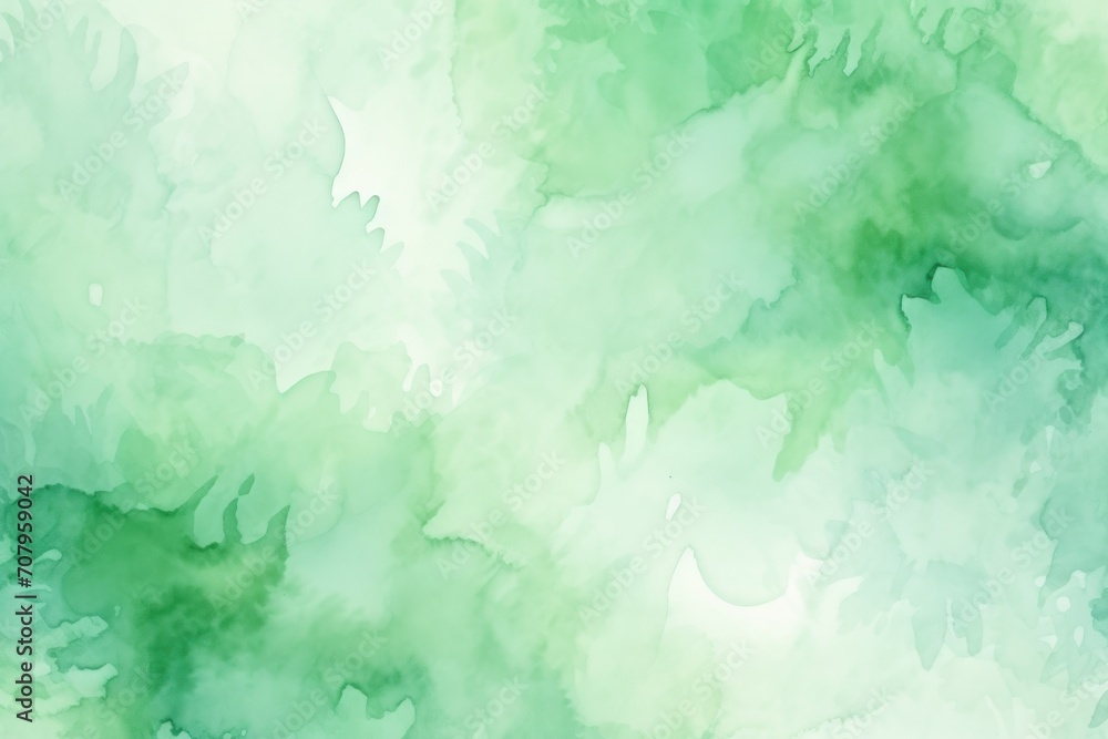 Mint abstract watercolor background 