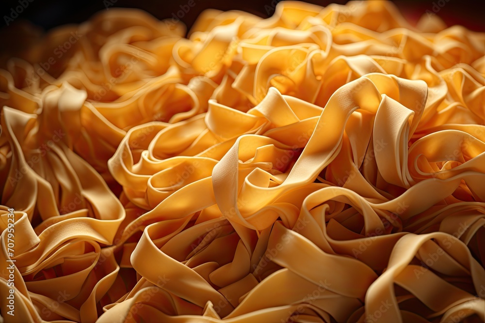 Italian Pasta for Cooking. Lagman. Photo for a culinary blog or recipe book Italian Pasta for Cooking. Lagman. Photo for a culinary blog or recipe book