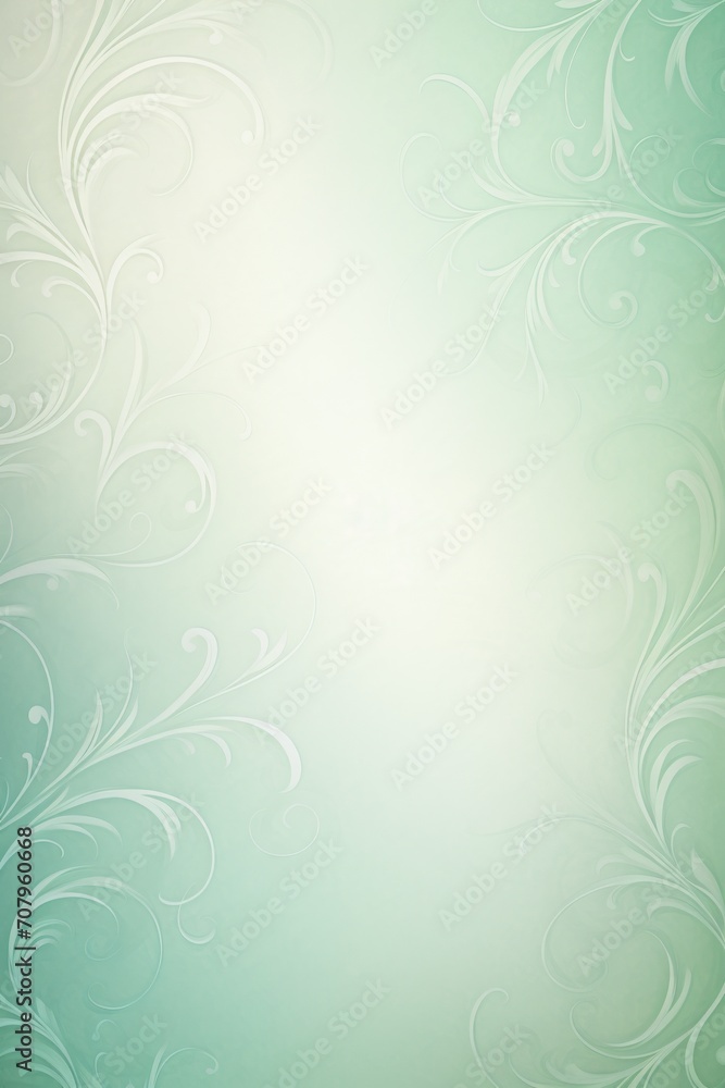 Mint soft pastel background 
