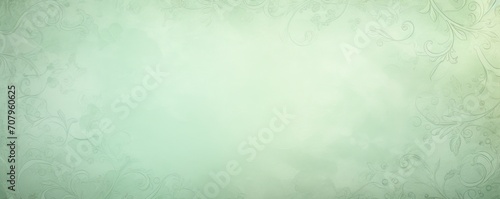 Mint soft pastel background 