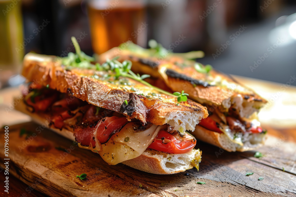 Φωτογραφία Sabor Español: Deléitate con un Bocadillo de Ternera en España - Una Experiencia Culinaria Auténtica, Sabrosa y Tradicional de la Cocina Española