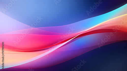 Abstract colorful swoosh and wave movement background