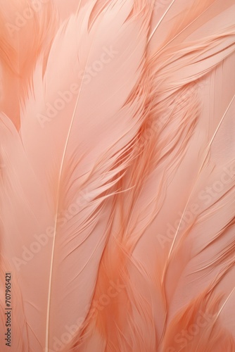 Peach pastel feather abstract background texture