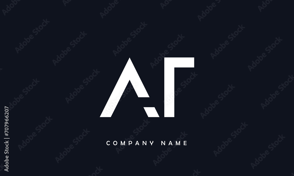 AT, TA, A, T Abstract Letter Logo Monogram AT, TA, A, T Abstract Letter Logo Monogram