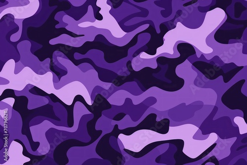 Purple camouflage pattern design poster background