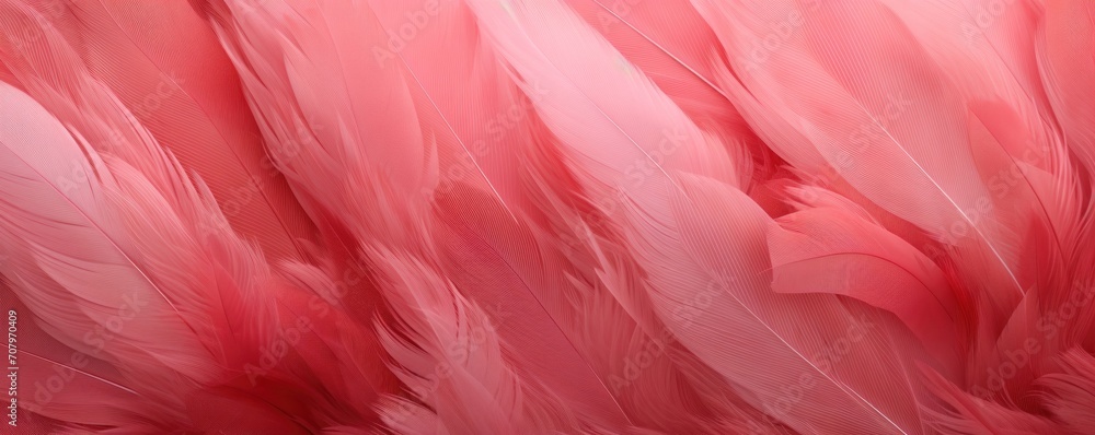 Red pastel feather abstract background texture 