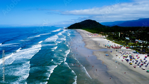 Praia da Boracéia, Bertioga, SP, Brasil photo