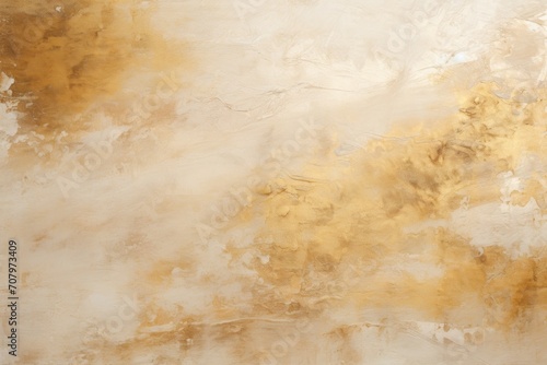 Sepia closeup of impasto abstract rough white art painting texture 