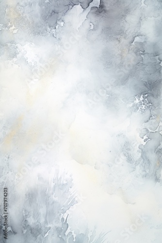 Silver abstract watercolor background  © GalleryGlider