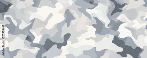 Silver camouflage pattern design poster background 