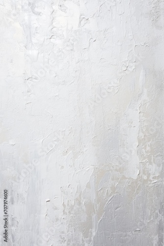 Silver closeup of impasto abstract rough white art painting texture 