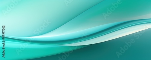 Turquoise background image for design or product presentation, with a play of light and shadow © Celina