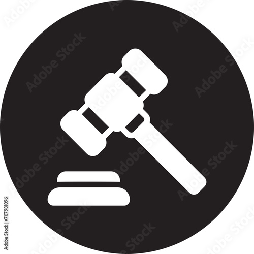 gavel gradient icon