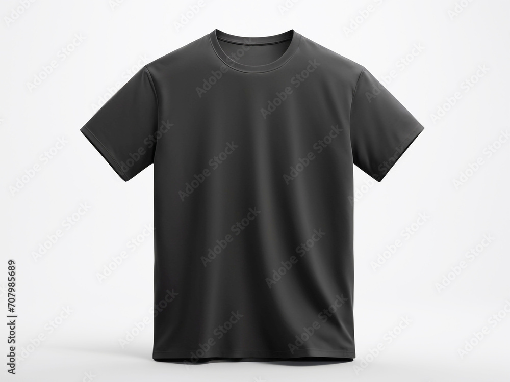 Blank Black T-shirt Mockup Design Template for Advertisement.Men Isolated short Sleeve Wear Front Cotton Shirt Textile Clothing Fashion Mockup.Model Body People Retail Style Concept Apparel Blank Black T-shirt Mockup Design Template for Advertisement.Men Isolated short Sleeve Wear Front Cotton Shirt Textile Clothing Fashion Mockup.Model Body People Retail Style Concept Apparel