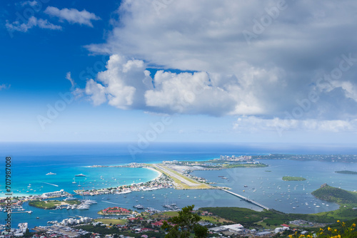 View from the top of the Flying Dutchman, St. Marteen