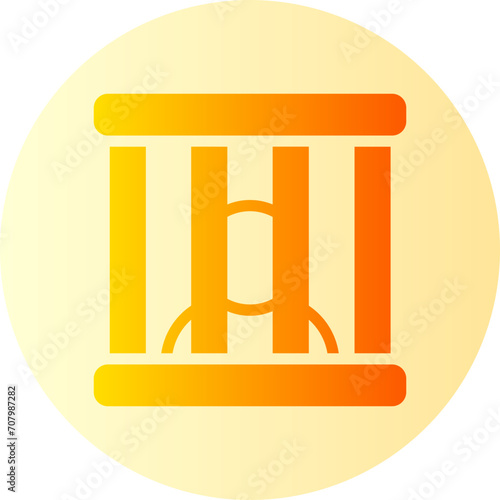 prisoner gradient icon