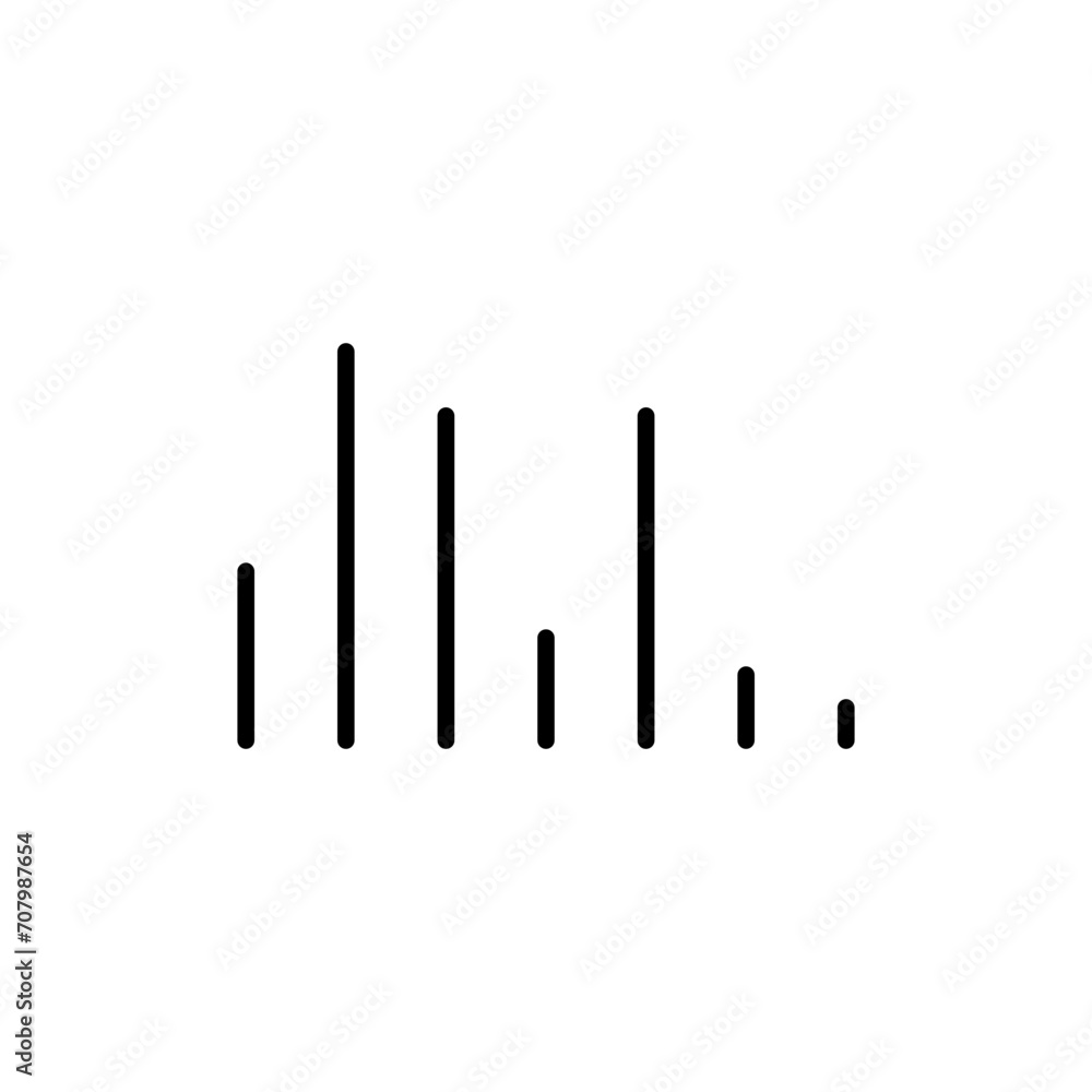 statistics line icon statistics line icon