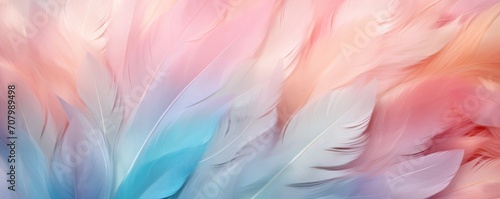 Zaffre pastel feather abstract background texture photo