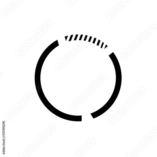 doughnut glyph icon