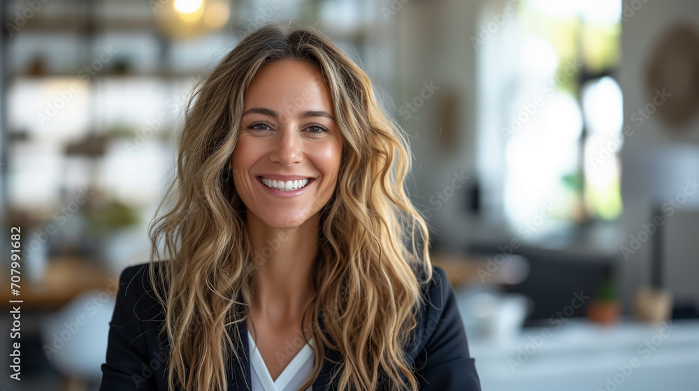 Smiling Professional: Young Businesswoman in the City Smiling Professional: Young Businesswoman in the City