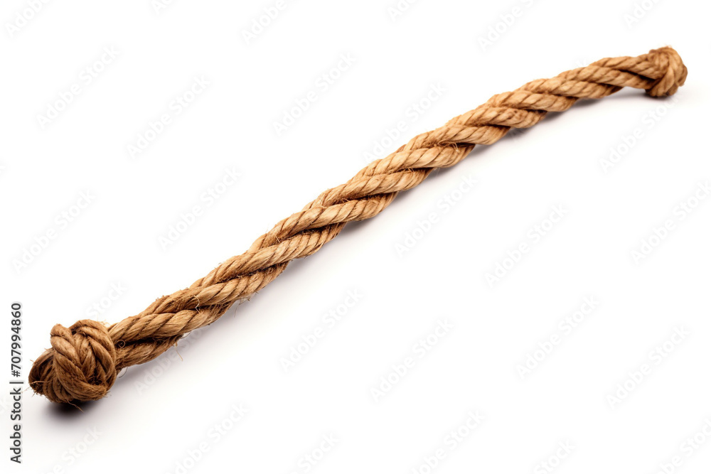 Hunting drag rope isolated on white background headlamp isolated on white background created with Generative Ai Hunting drag rope isolated on white background headlamp isolated on white background created with Generative Ai