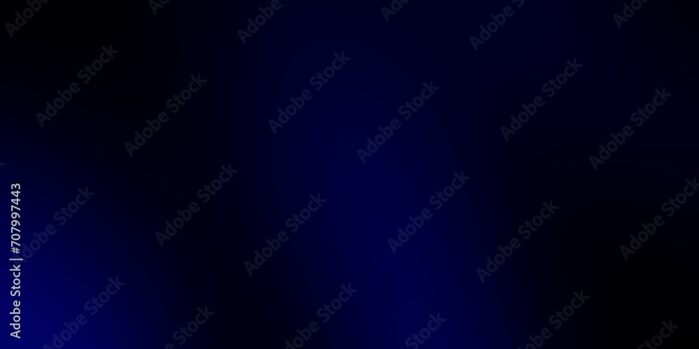 Deep blue abstract blurred gradient background illustration