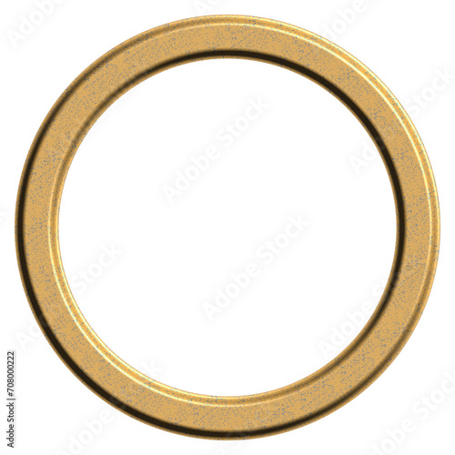 Modern circular photo frame 