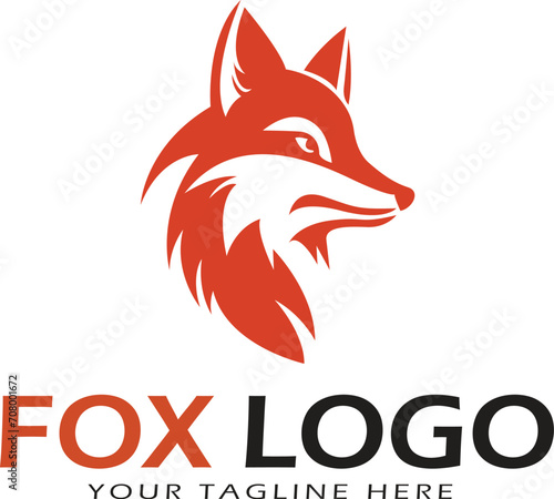 red fox head logo